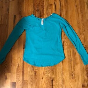 Ivivva Blue Longsleeve Shirt Size 12
